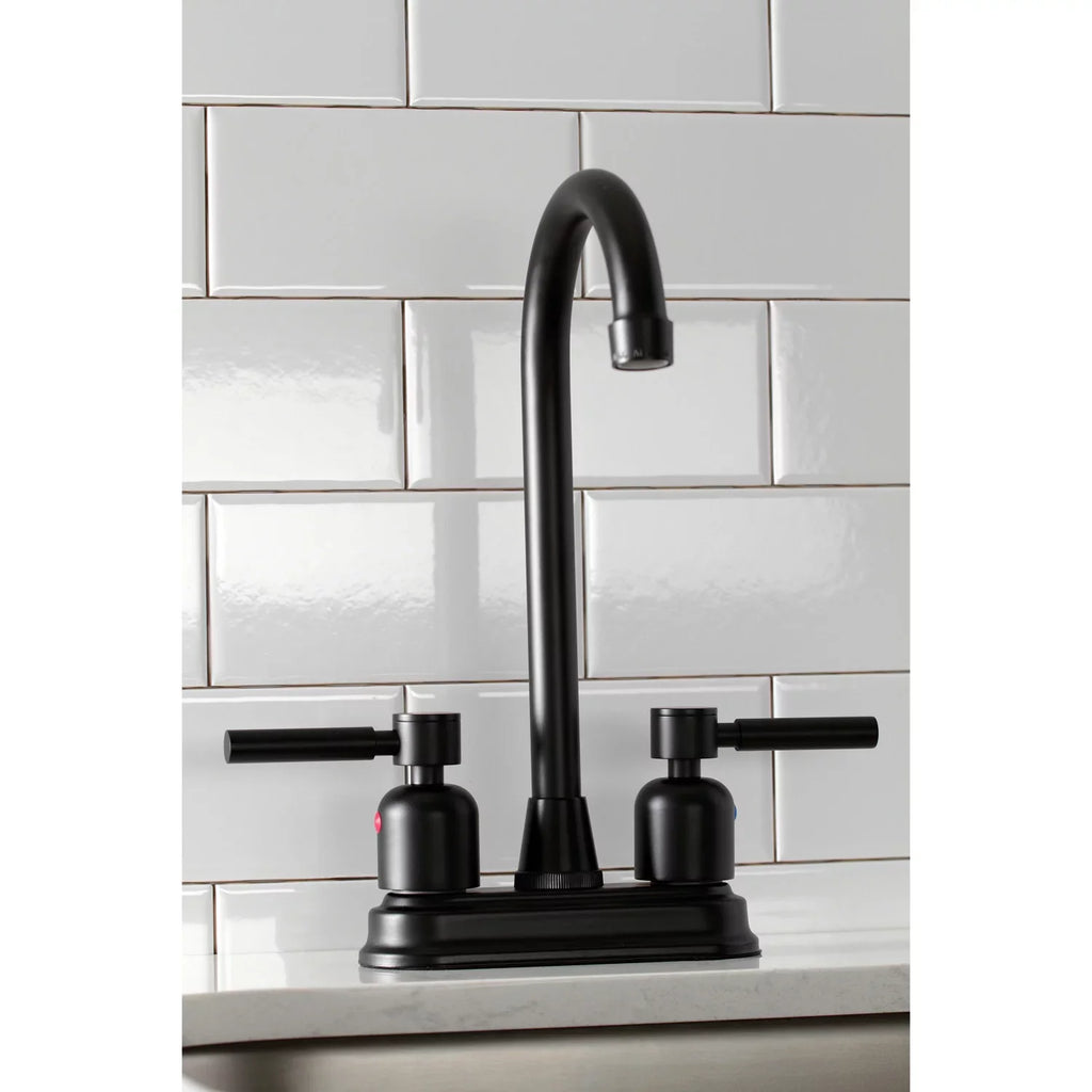 Kingston Brass  Concord Bar Faucet, Matte Black