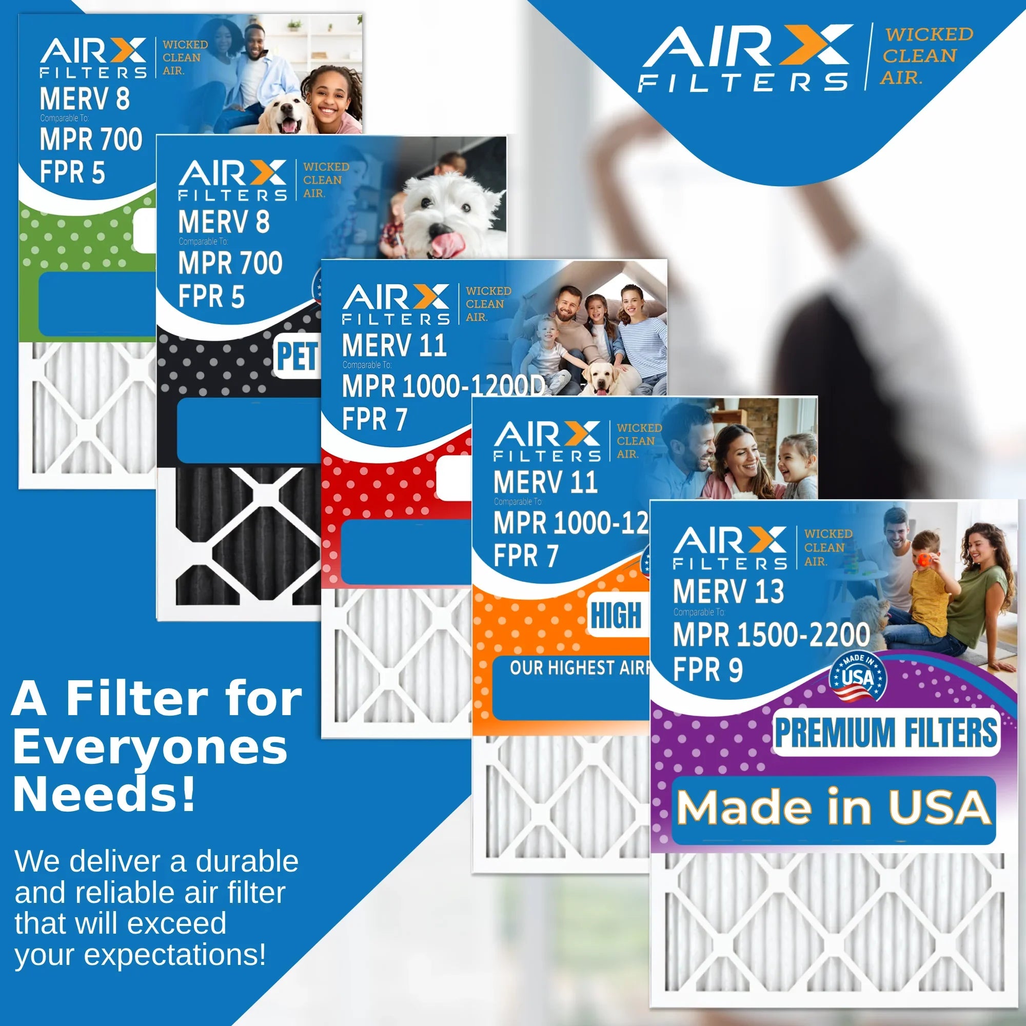 24x36x1 Air Filter  11 Comparable to  1000,  1200 &  7 Electrostatic Pleated Air Conditioner Filter 6 Pack  Premium  Made 24x36x1 Furnace Filters by     .