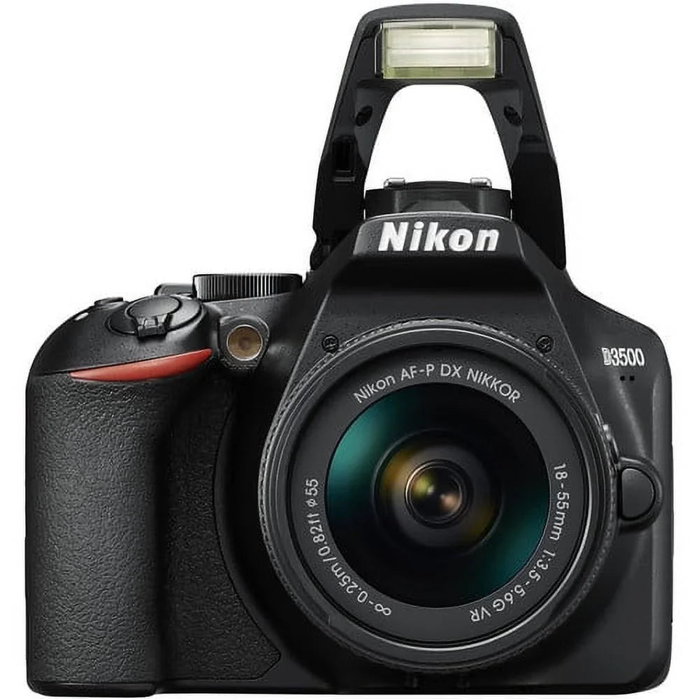 Nikon  24.2MP  Camera with 18-55mm  Lens 1590 - 12PC Accessory Bundle