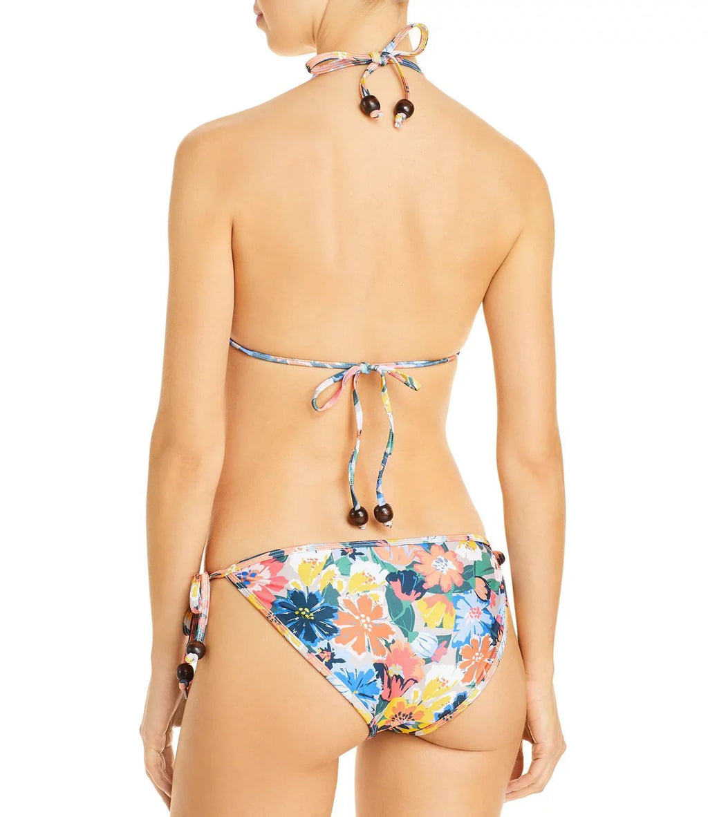 Shoshanna Fiesta Floral Triangle Bikini Bottoms, -Small, Multi