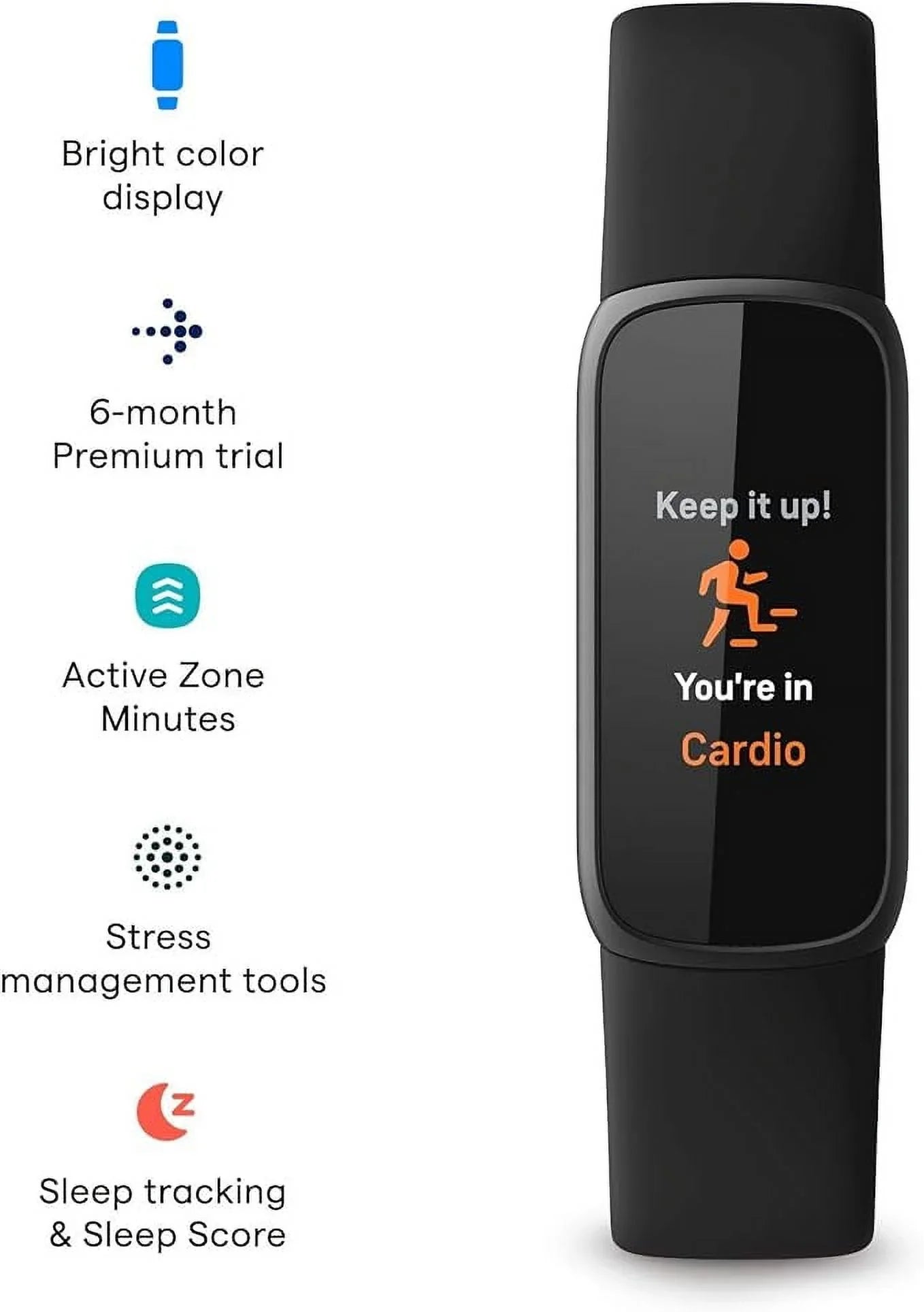 Open Box Fitbit Luxe-Fitness Wellness-Tracker Stress Management Sleep-Tracking