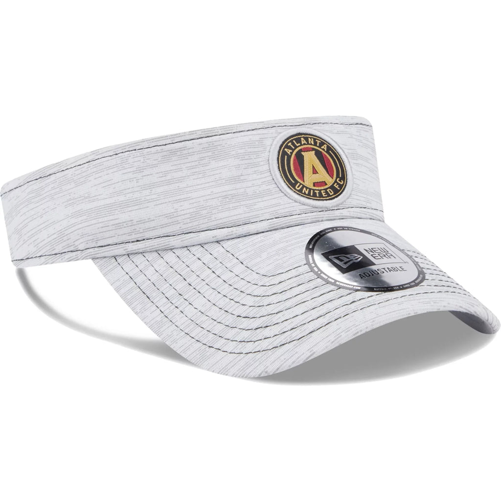 Men's New Era Gray Atlanta United  Adjustable Visor -