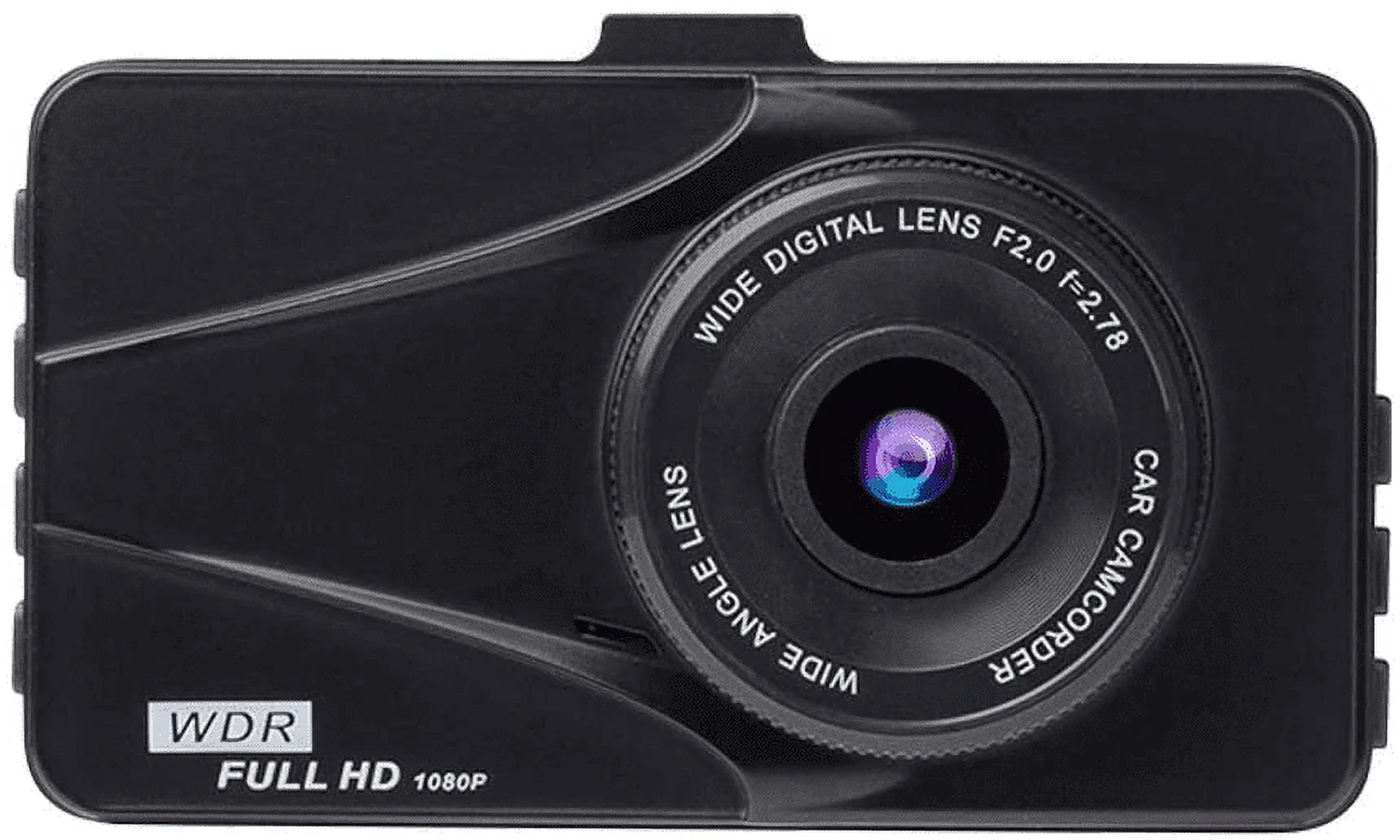 Plus  Dash Cam For  Dual Travel Recorder Full  3"  Screen 170° Wide Angle, , -Sensor, Loop Recording Motion Detection Excellent Video Images