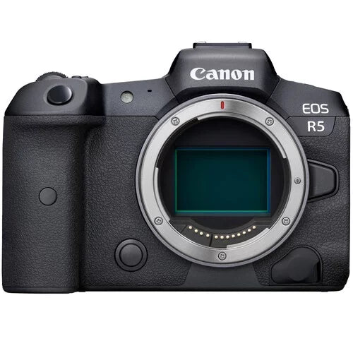 Canon   Full Frame Mirrorless Camera with  24-105mm  & 75-300mm  + 420-800mm  Lenses, Accessories: 2X 64GB Memory Cards,  Video Light, Microphone, Extra Battery, Case & More