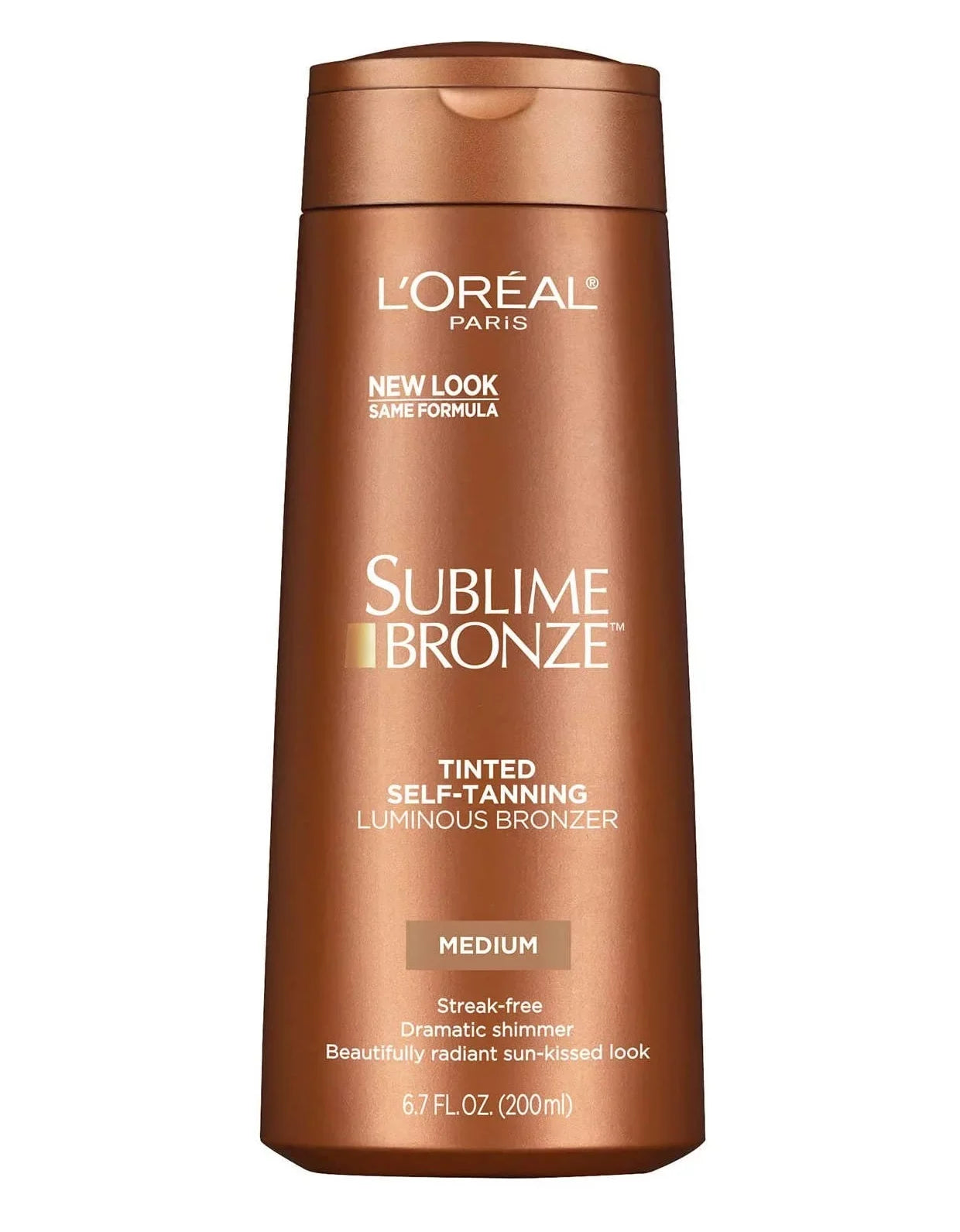 'Oreal Sublime Bronze Tinted Self Tanning Luminous Bronzer, Medium, 6.7 oz