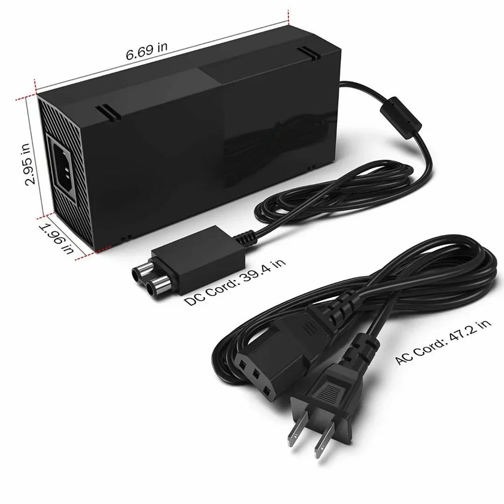 12V 17.9A Replacement Xbox One Video Game Console Power Supply Brick - Also Fit 12V 10.83A 16.5A