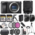 Sony a6400 Mirrorless Camera +18-135mm f/3.5-5.6  Lens +3  Filter +64GB