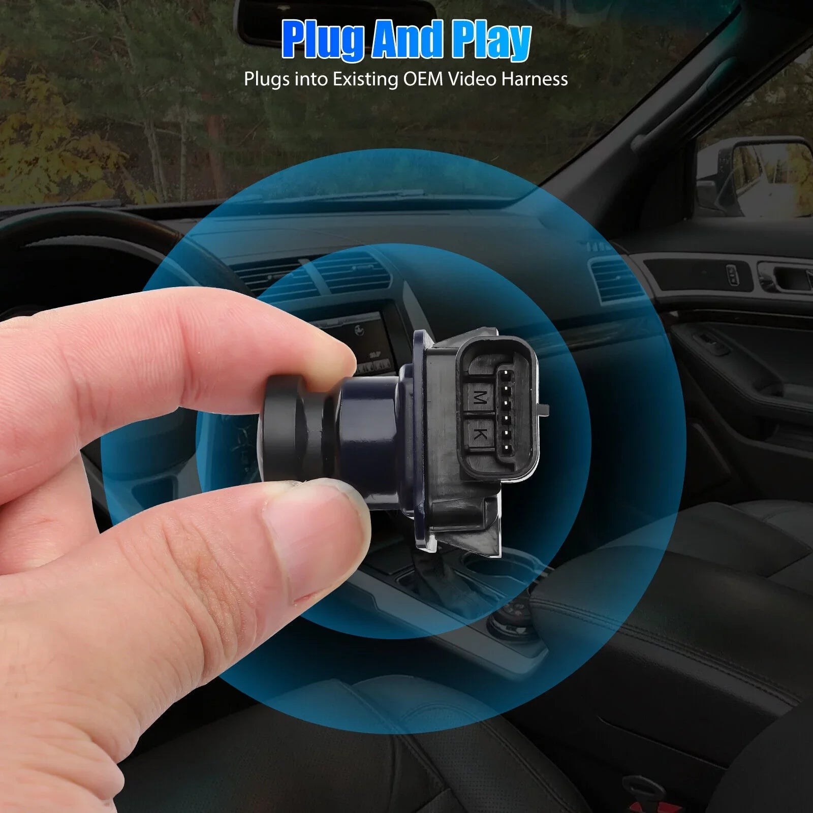 For 2011 - 2015 Ford Explorer Rear View Camera Back Up Safety Camera