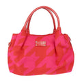 Pre-Owned Kate Spade spade handbag felt leather red pink tote bag (Good)