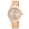 London Fog Perth 42mm Rose Gold Second Hand Bracelet Watch