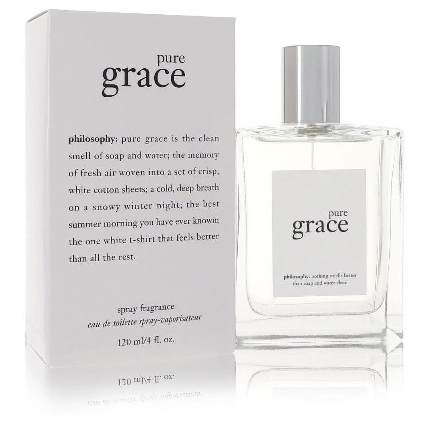 Pure Grace by Philosophy Eau De Toilette Spray 4 oz for Female