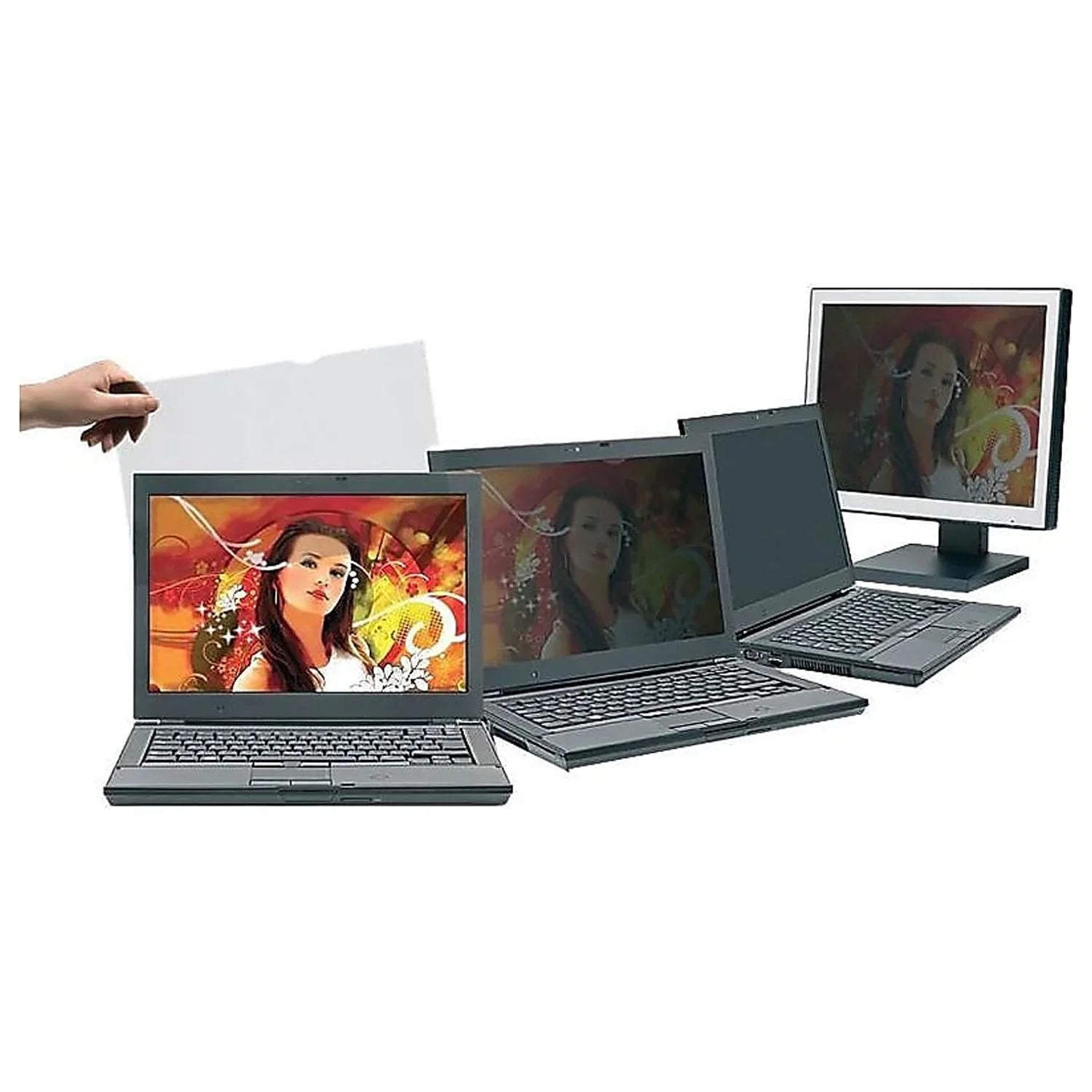 22.0" Widescreen Privacy Frameless Filters for Desktop Monitors