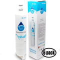 6-Pack Compatible with Whirlpool  Refrigerator Water Filter - Compatible with Whirlpool 4396508, 4396510 Fridge Water Filter Cartridge