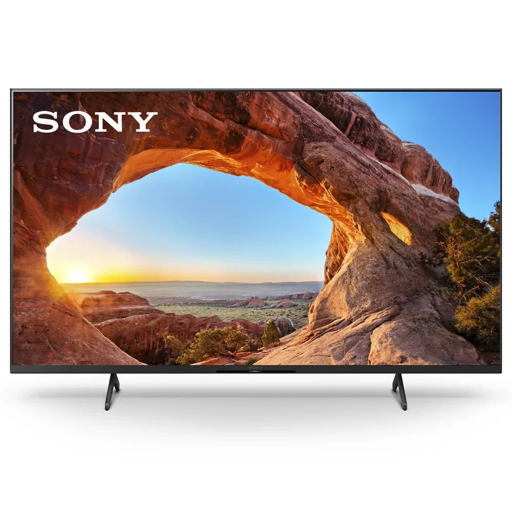 Sony  43 inch  4K Ultra   Smart  2021 Model Bundle with Deco Home 60W 2.0 Channel Soundbar, 37"-70"  Wall Mount Bracket Bundle and 6-Outlet Surge Adapter
