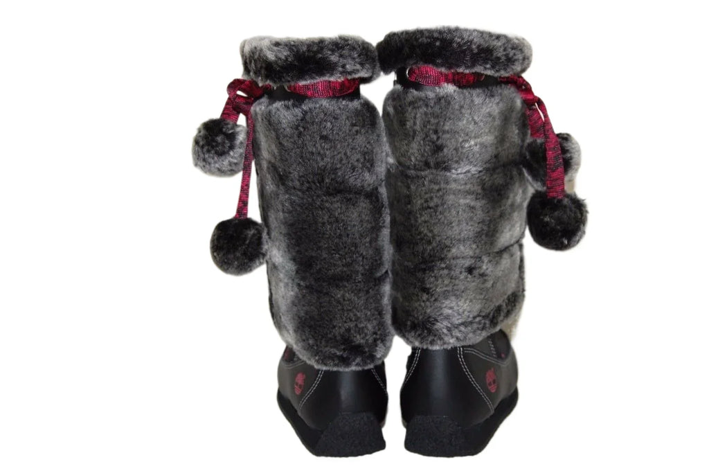 Timberland Preschool Youth Winterberry Tall Fur Medium Boot Black 59794 size 13.5