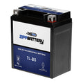 Zipp Battery - (7L- 12 Volt,6 Ah, 75 ) Motorcycle Battery for Honda 250cc Cb250 Nighthawk 1993