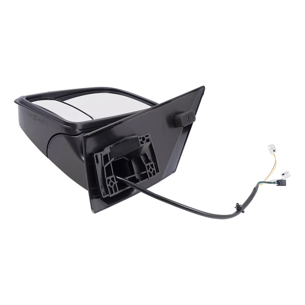 Brock Replacement Driver Side Power Mirror Textured Black with Heat, Signal, Blind Spot Detection & Manual Fold without Camera Compatible with 2019-2020 Sprinter Cargo 1500/2500/3500 (907)