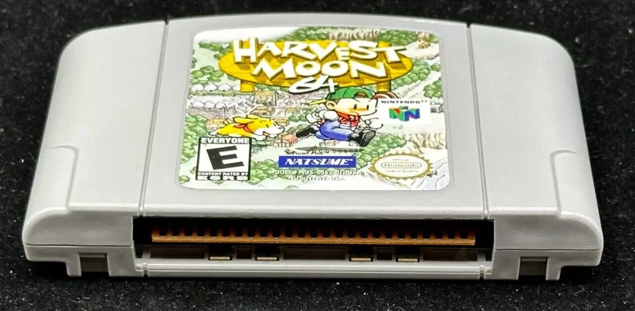 Harvest Moon 64 Nintendo 64  Cassette Genuine Only -