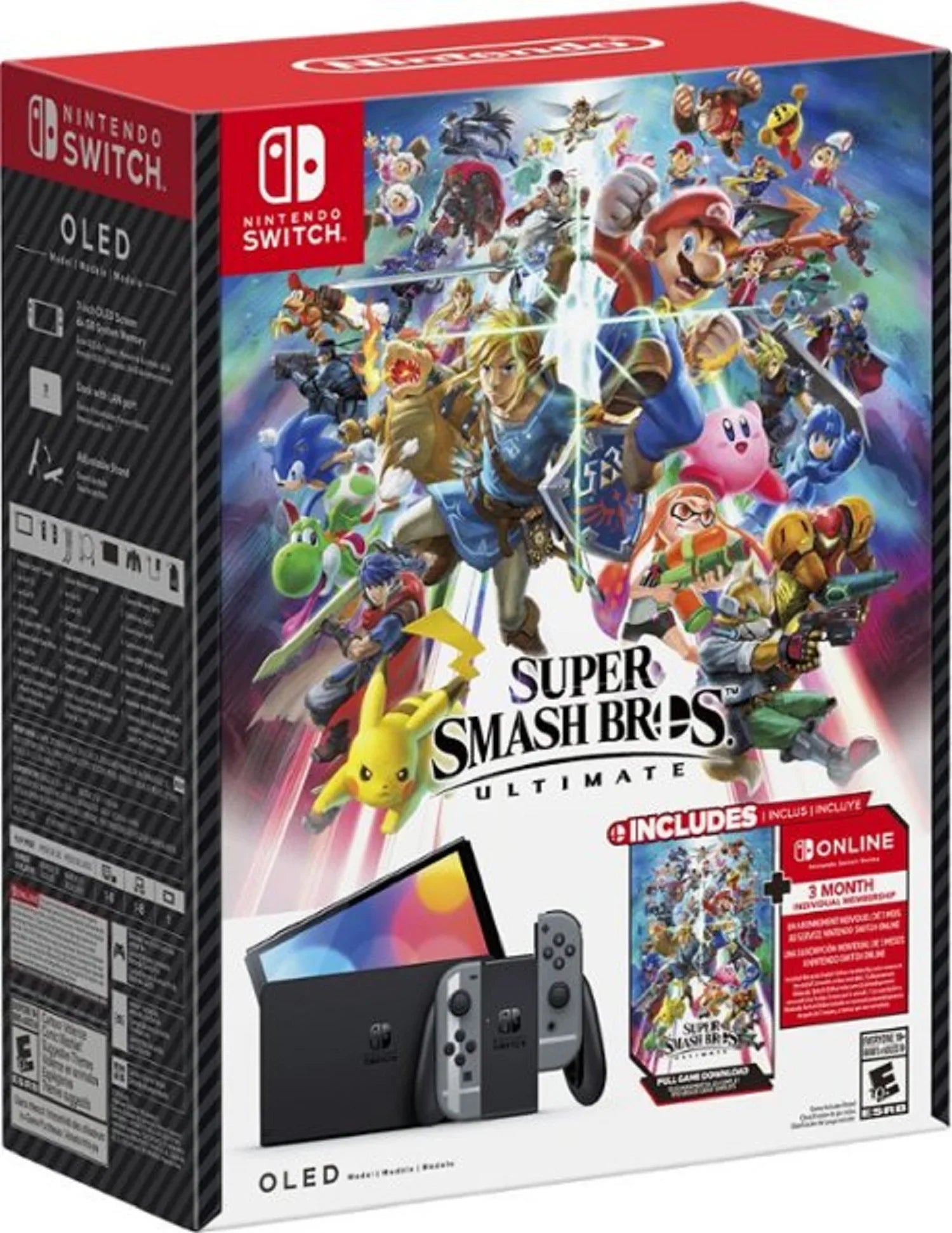 Refurbished Nintendo  Super Smash Bros. Ultimate Bundle, Multi