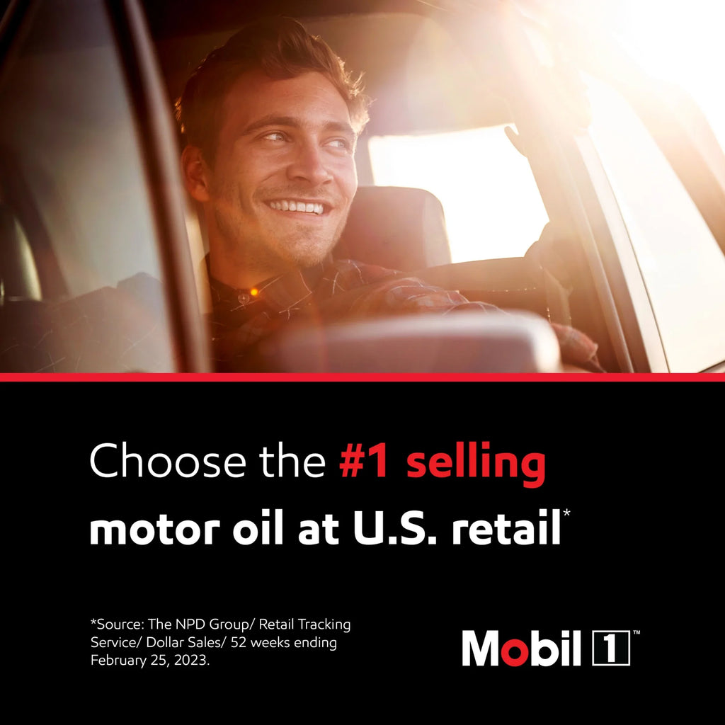 Mobil 1  Full Synthetic Motor Oil 0W-30, 5 Quart