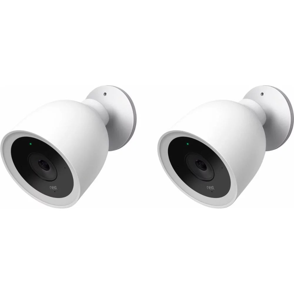 Google Nest Cam  Outdoor Security Camera - 2 Pack