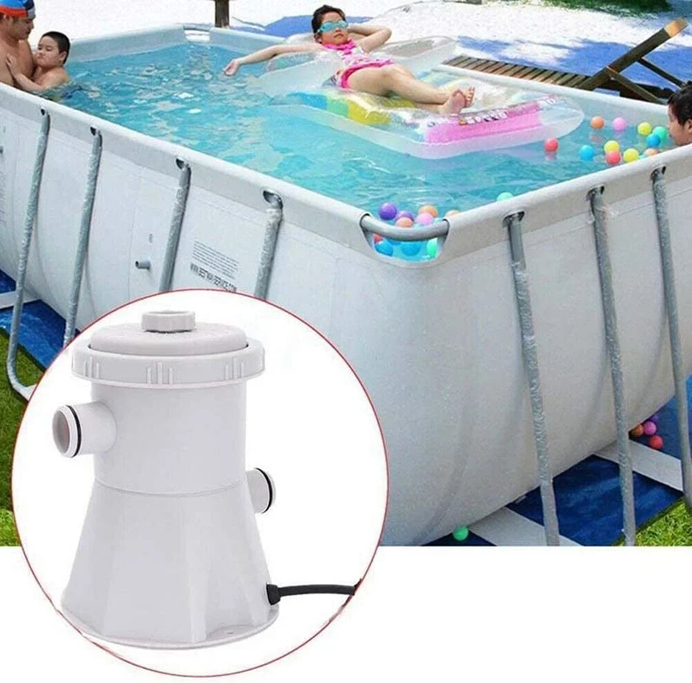 Electric Swimming Pool Filter Pump Water Cleaning Tool for Above Ground Pools