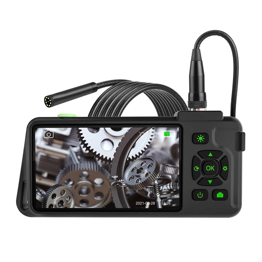 Docooler Industrial  with 4.5-inch  Color Display 1080P Photos Videos Snake  with 8   Borescope  Waterproof 2 Million Pixels Inspection  with   Slot for Maintenance