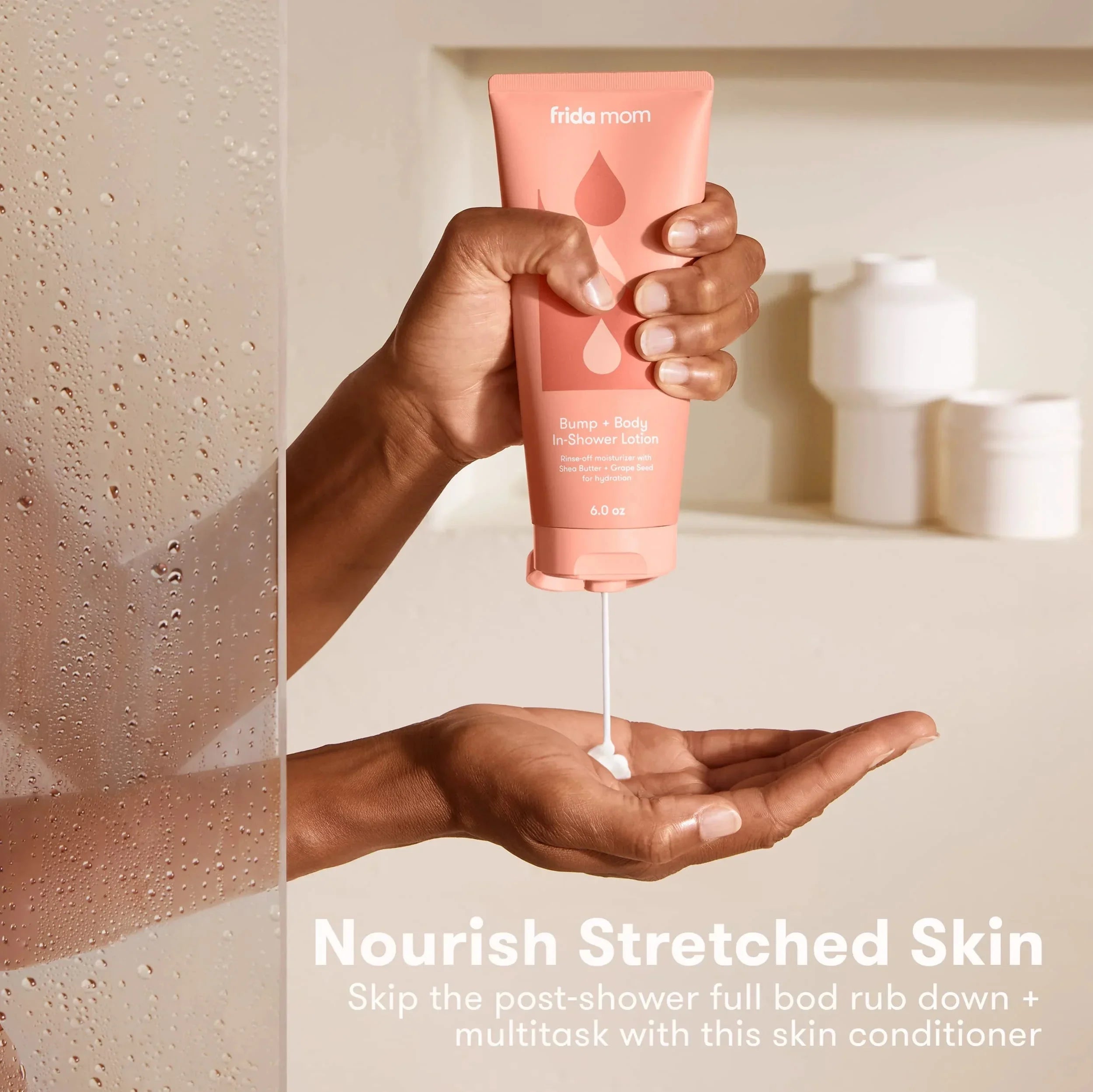 Frida Mom Pregnancy Skincare Body Relief Set for Stretch Marks, Dry Skin, Swelling  Chafing - 4 Ct