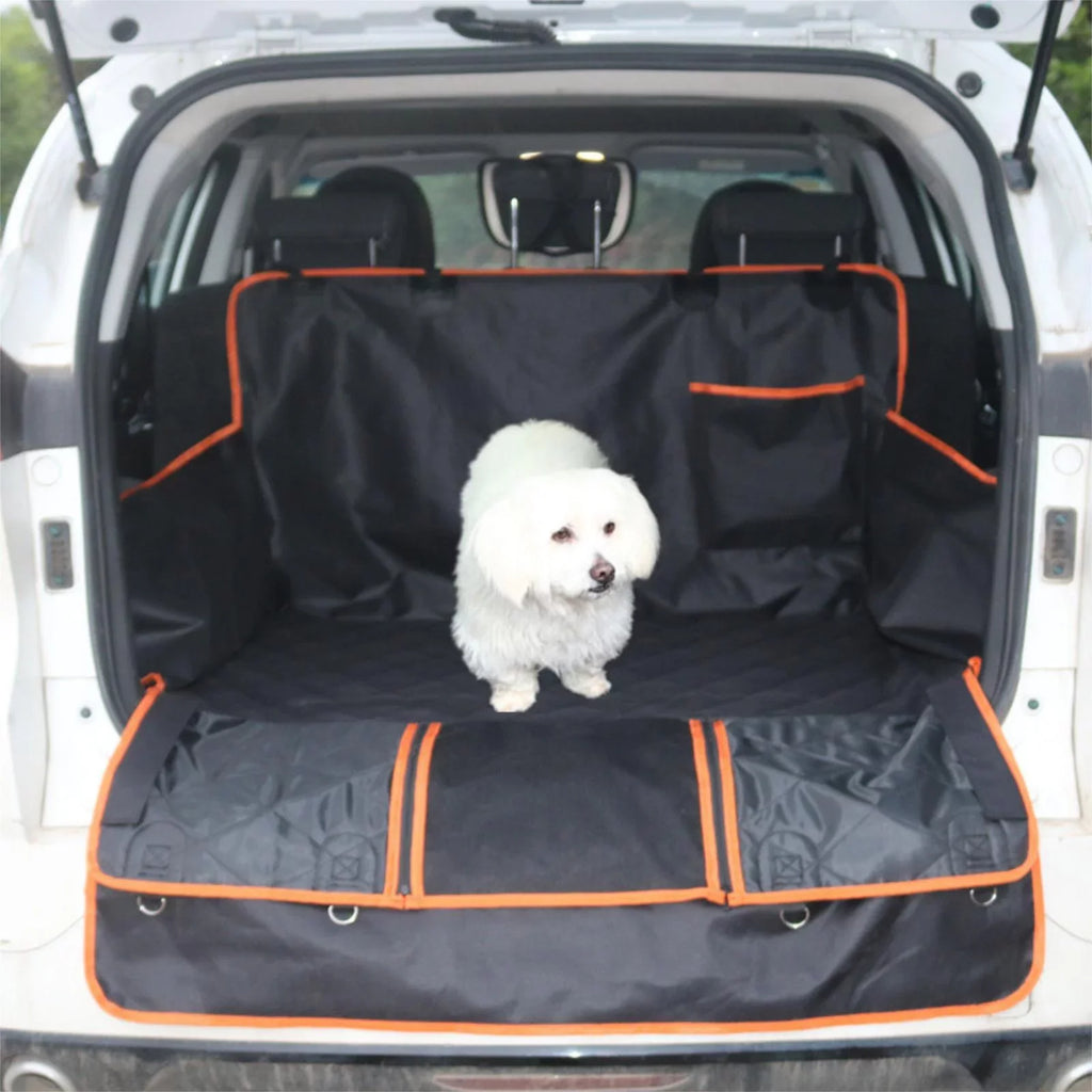 Holocky  Cargo Liner for Dogs Trunk Seat Cover for Pets Waterproof Car Trunk Protector Trunk Cover Mat for SUVs