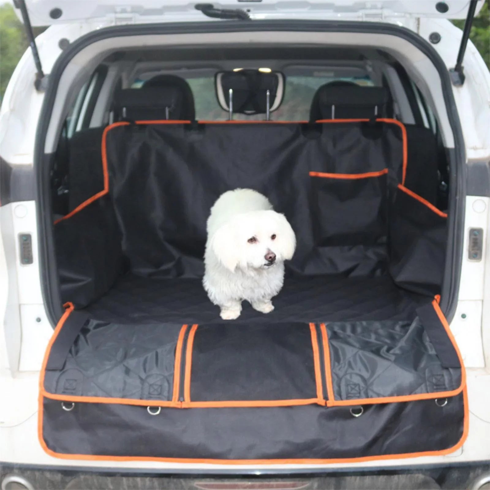 Holocky  Cargo Liner for Dogs Trunk Seat Cover for Pets Waterproof Car Trunk Protector Trunk Cover Mat for SUVs