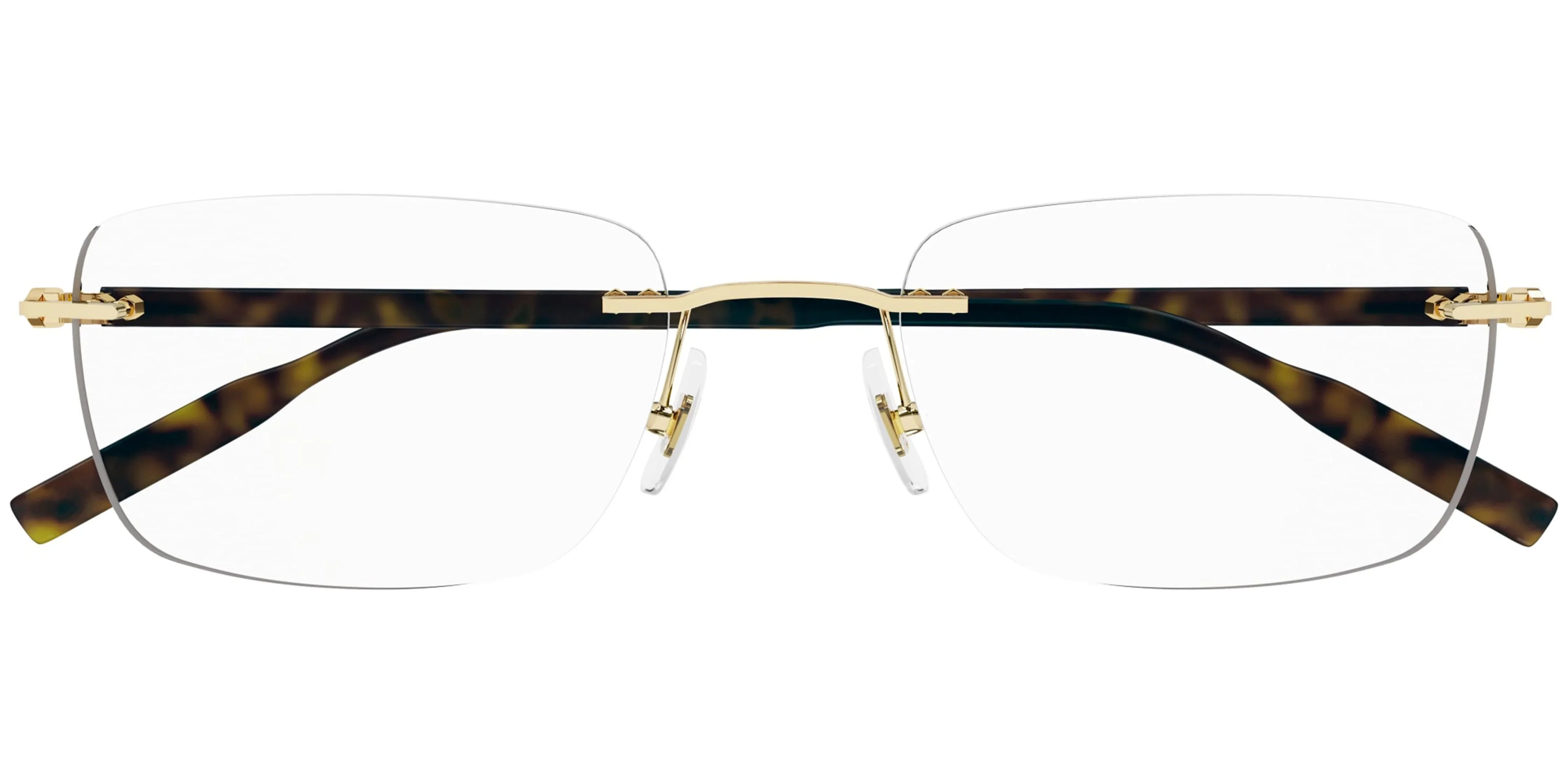 Eyeglasses Montblanc  0221 - 006 / Havana Rimless