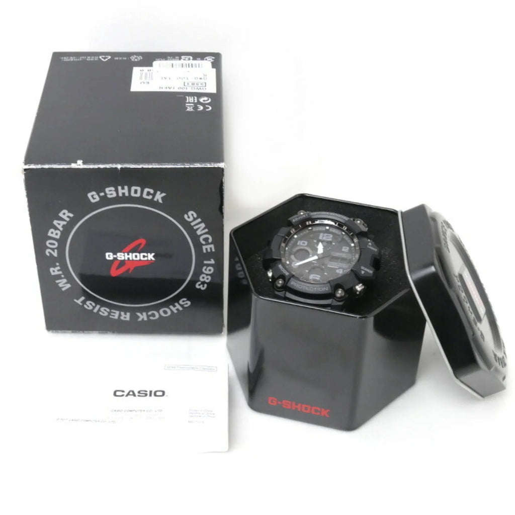 Pre-Owned  Casio - Mud Master Radio Watch Solar -100-1AER Overseas Model Men's (Good)
