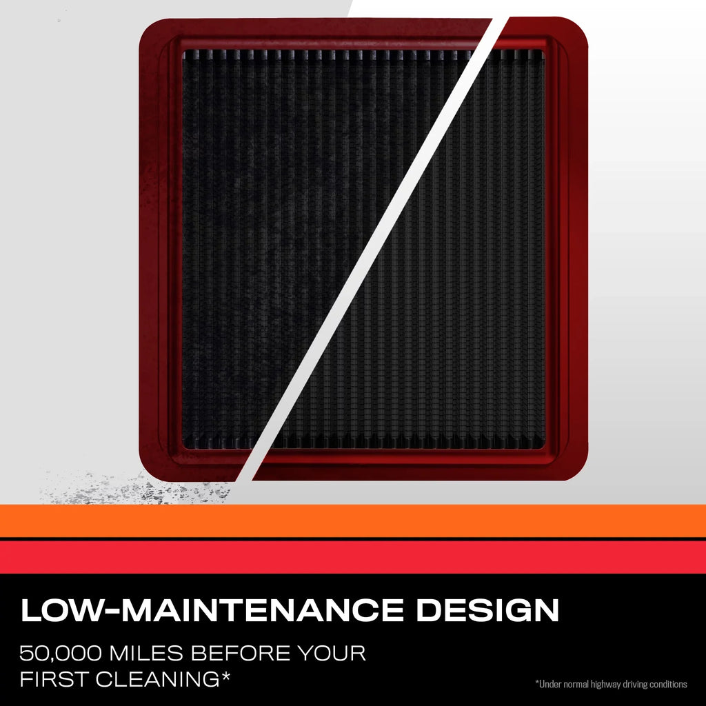 & Select Engine Air Filter -3130, High Performance, Premium, Washable, Replacement Filter