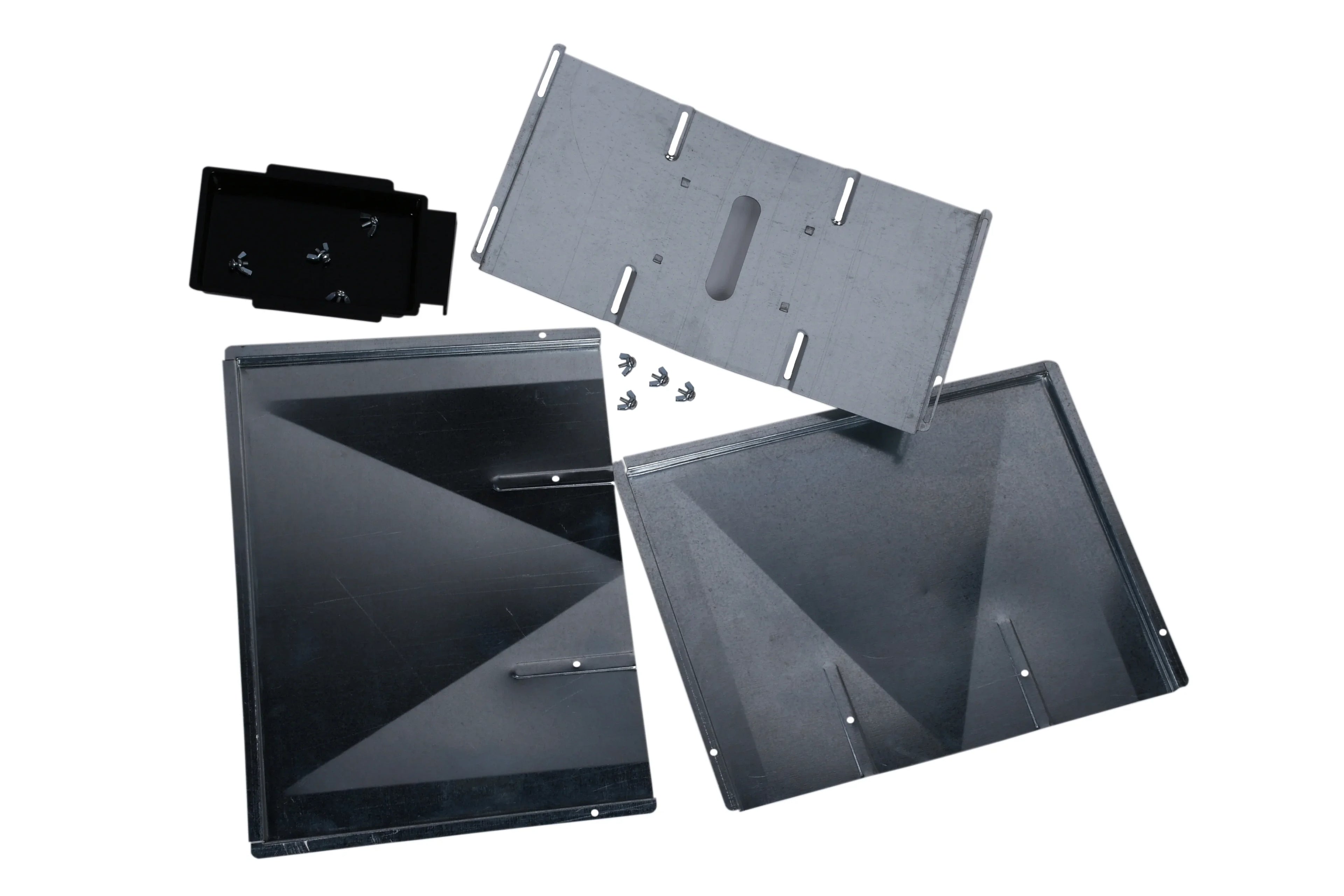 Replacement Grease Tray Set for Bbq Grill Models from Char-broil, Weber, Nexgrill, Dyna Glo, Kenmore, Back-yard Grill, , Uniflame and Others (Length 20" to 24", Width 14")