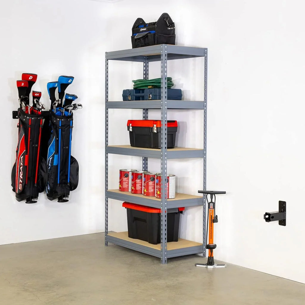 Storeyourboard Hitch Wall Mount, Bike And Cargo Rack Hanging Garage Organizer, Trailer Hitch Receiver Storage, Holds Max 175 Lbs (1.25 Inch)