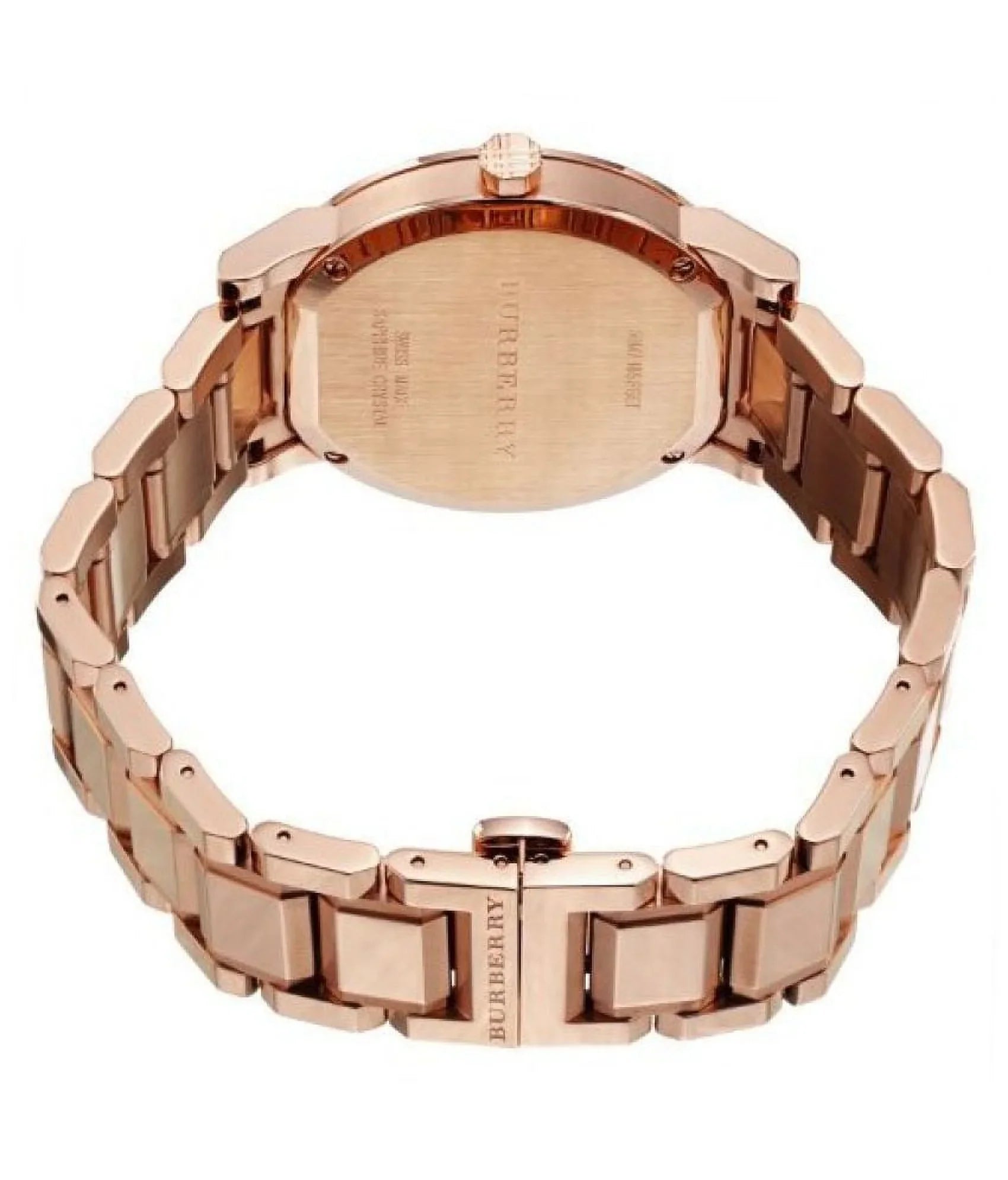 Burberry Unisex Classic Checked Analog Quartz 38mm Watch