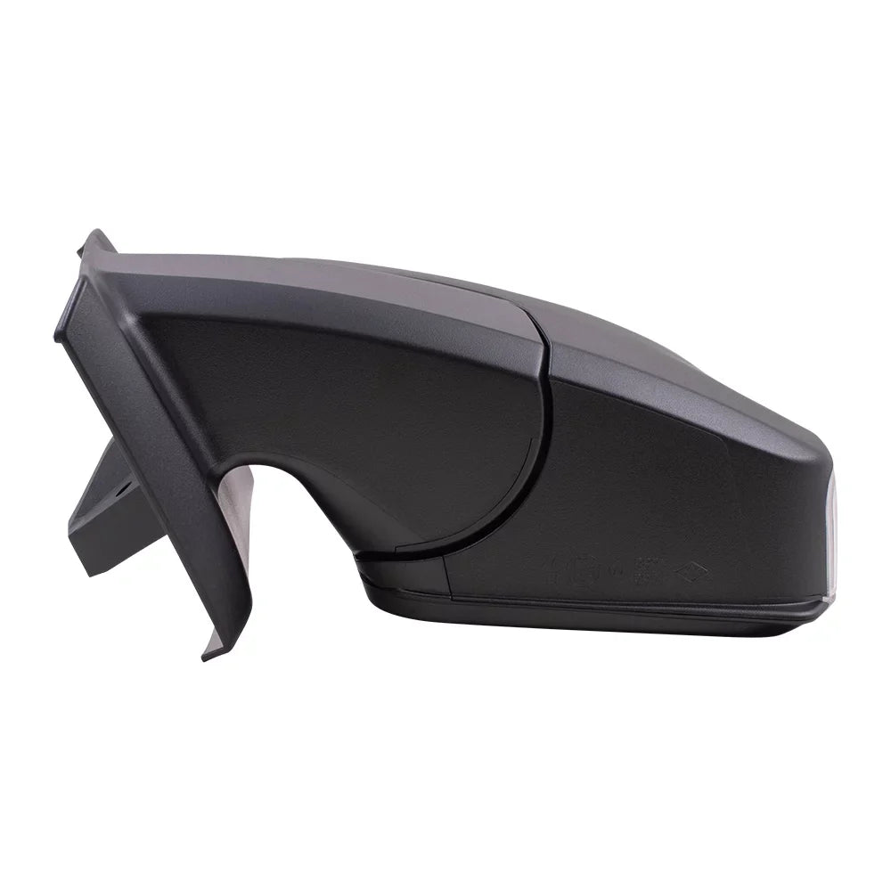 Brock Replacement Driver Side Power Mirror Textured Black with Heat, Signal, Blind Spot Detection & Manual Fold without Camera Compatible with 2019-2020 Sprinter Cargo 1500/2500/3500 (907)