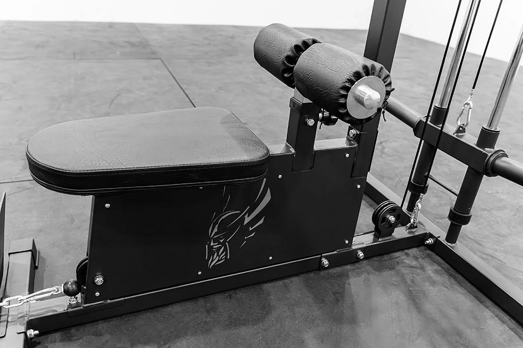 : Plate-Loaded Lat-Pulldown/Low-Row Combo