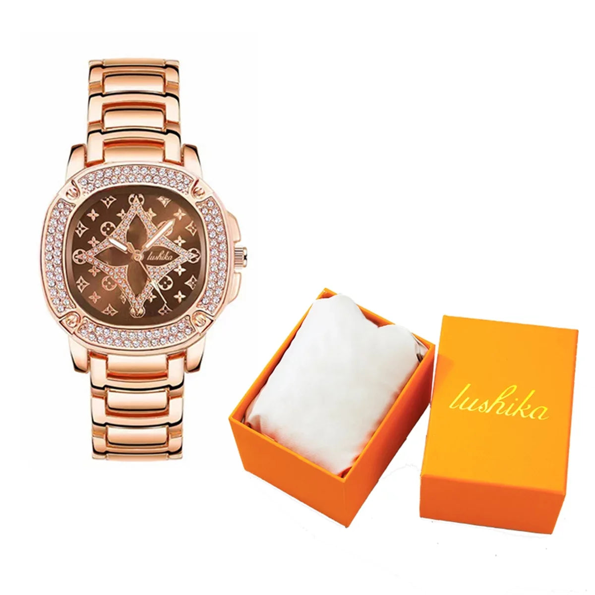 Back To School Supplies Sale Women's Rose Gold Tone Bracelet Watch Christmas Day Gift