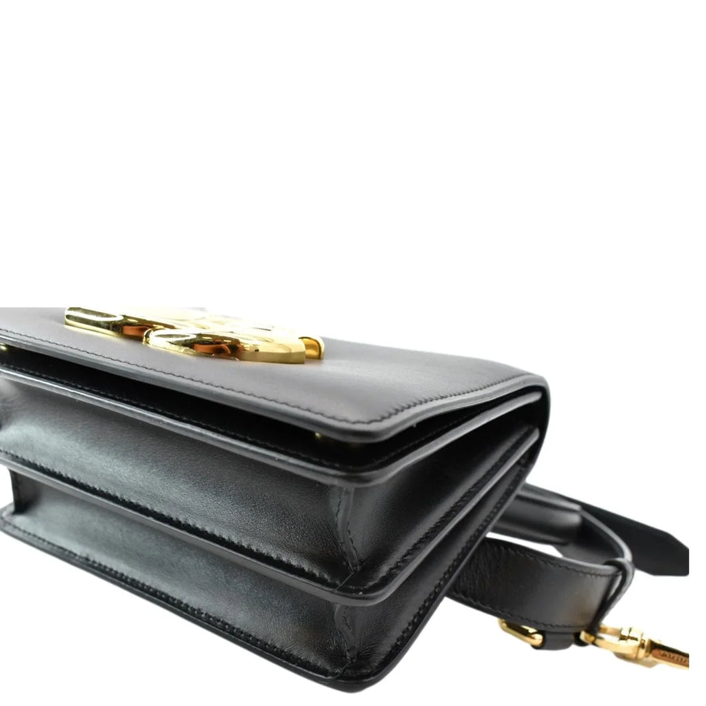 Pre-owned  &  Mini Leather Belt Bag Black