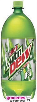 Mountain Dew Diet Soda, 2-Liter Bottle (Pack Of 6)