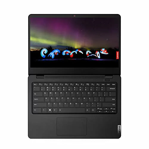 Lenovo Ideapad 14W Gen 2 14 Business Laptop | 14"  Anti-Glare Display |  3000 Series 3015e Processor | 4GB  64GB eMMC 128GB  Card |  Radeon Graphic  Win10 Pro Black +  Cable