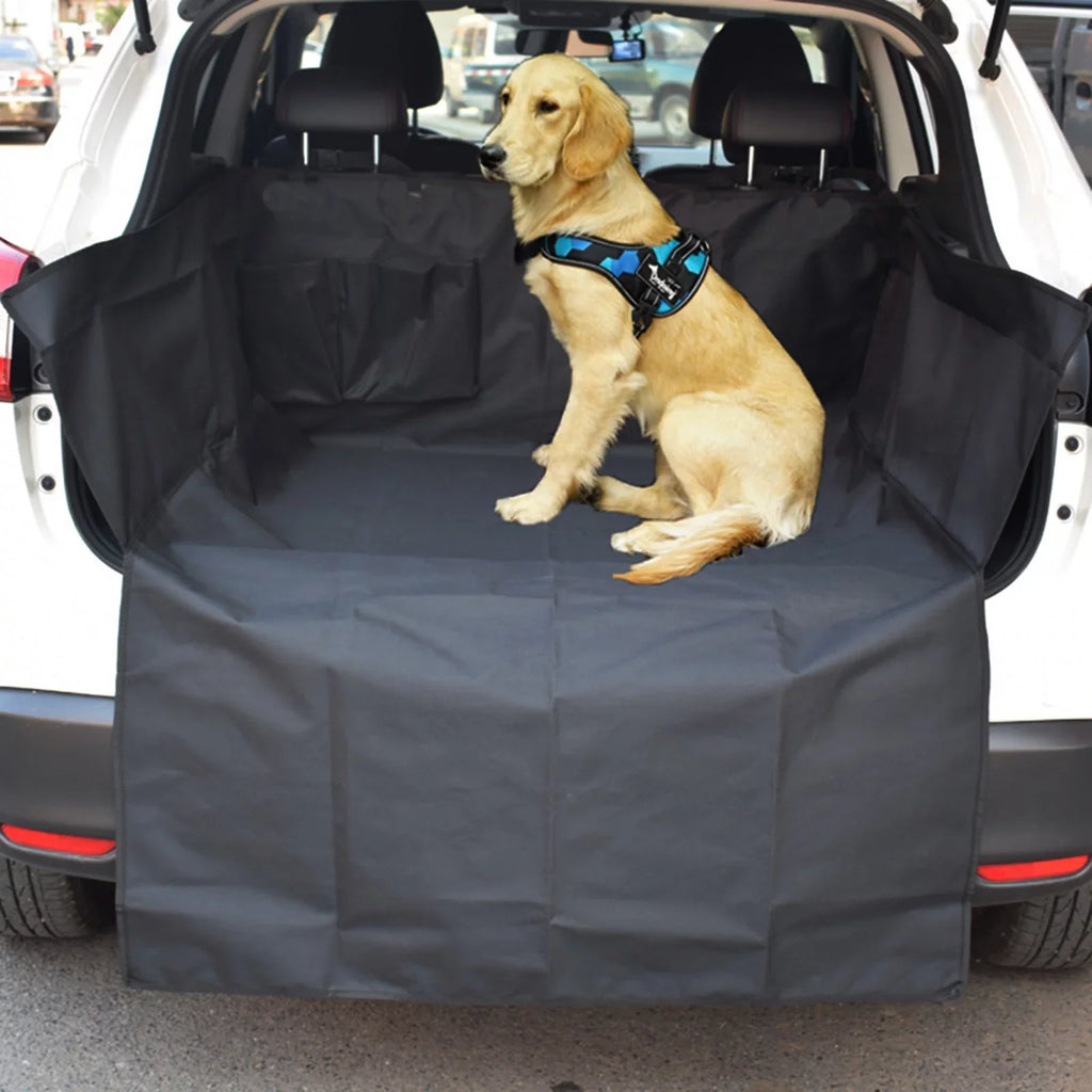 Thicker Bite Resistant Oxford Cloth Car Trunk Pet Mat Trunk Organizer Mat Dirt-Proof Protective Mat Dog Seat Cushion For Suv Sedan Van