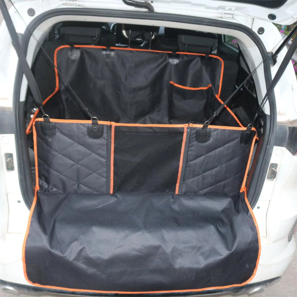 Holocky  Cargo Liner for Dogs Trunk Seat Cover for Pets Waterproof Car Trunk Protector Trunk Cover Mat for SUVs