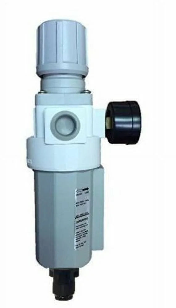 1/2"  Air Compressor Filter Pressure Relief Regulator Combo Auto Drain Gauge