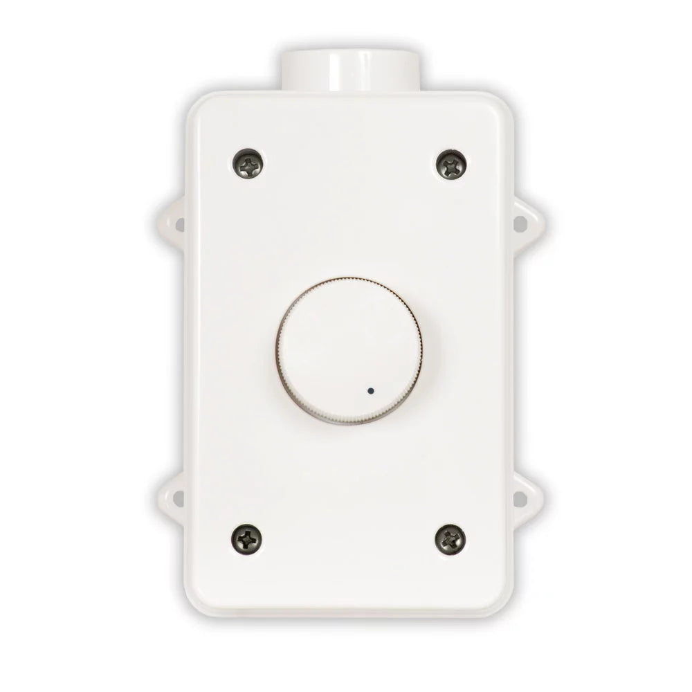Theater Solutions  Outdoor Volume Controls White Weatherproof 4 Piece Set