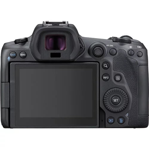Canon   Full Frame Mirrorless Camera with  24-105mm  & 75-300mm  + 420-800mm  Lenses, Accessories: 2X 64GB Memory Cards,  Video Light, Microphone, Extra Battery, Case & More