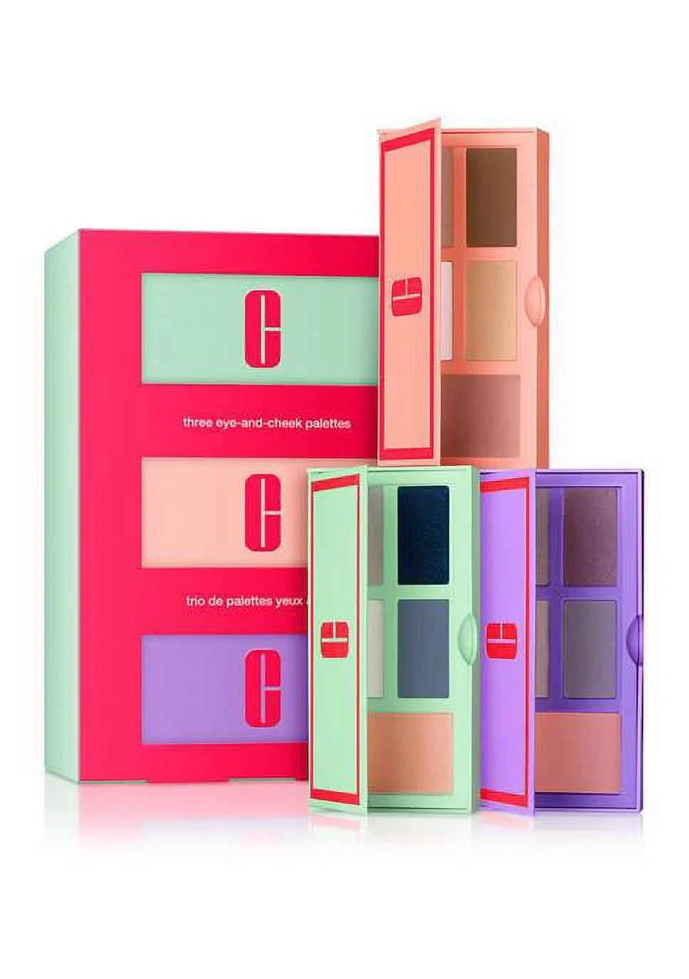 Clinique Build Your Colour  Trio of Eye and Cheek Palettes