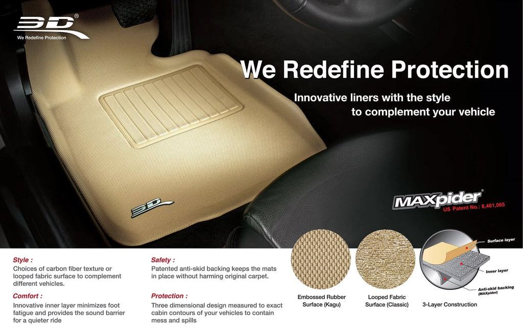 3D MAXpider  Cargo Liner () fit with   2010-2014 - Cargo Liner