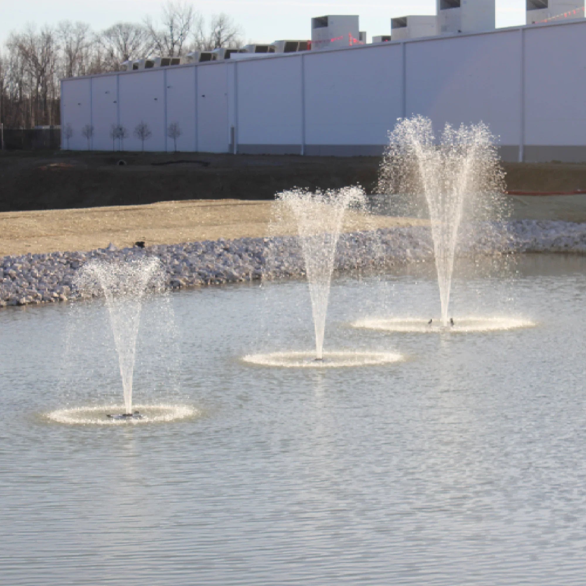 1.5  Floating Fountain | 200 foot Cord | 11 Patterns | Color-Changing Lights | Surface Aeration for Ponds | -200